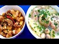 BỮA CƠM GIÀ ĐÌNH VIỆT l Món Canh Măng Giò Heo ăn với Thịt Ba Chỉ kho măng by Hồng Thanh Food