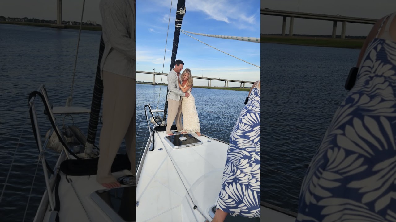 Set sail for romance with Sundog Sailing Charleston 50ft Luxury Sailing Yacht for Private Charter