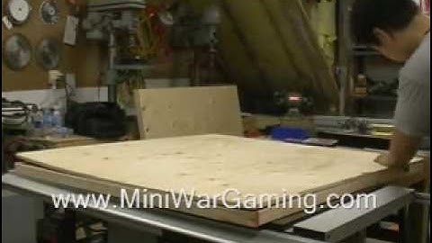 Making Warhammer Gaming Boards from MiniWarGaming