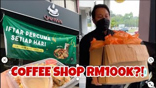 Habis RM100,000 untuk Coffee Shop Pertama