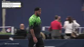 2023 English Nationals Men's Doubles OPEN. Beeson & McElvaine vs Jackson & Audibert