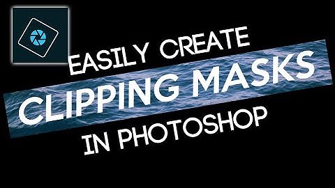 Create a Clipping Mask // Photoshop Elements 2018