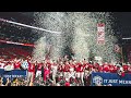 Alabama SEC Championship Trophy Presentation 2023