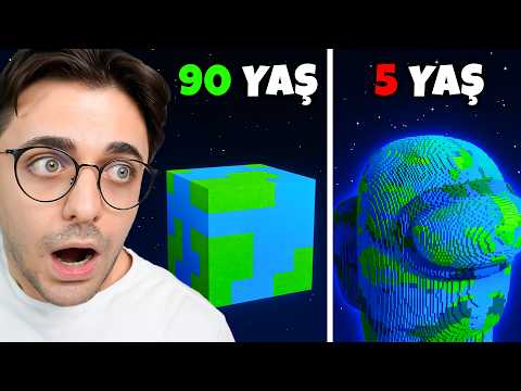 DIFFERENT AGES IN MINECRAFT (REACTION)