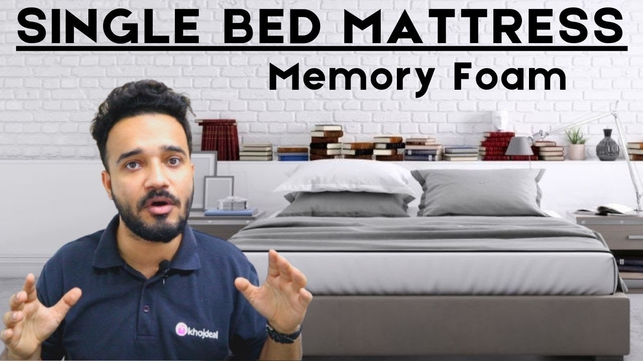 Best Single Bed Mattress In India 2021 With Price & Benefit Memory Foam