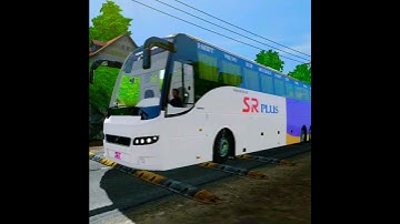 SR Plus Bus On Speedbreaker 😎 #shorts