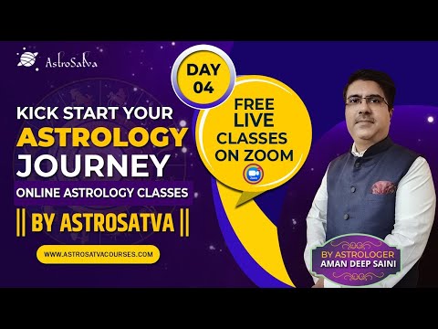 Kick Start Your Astrology Journey | Day-4 Of FREE LIVE Online Astrology Classes By AstroSatva