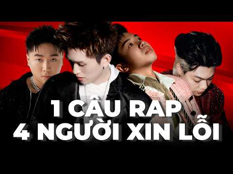 1 câu rap, 4 người xin lỗi, nhãn hàng thiệt?