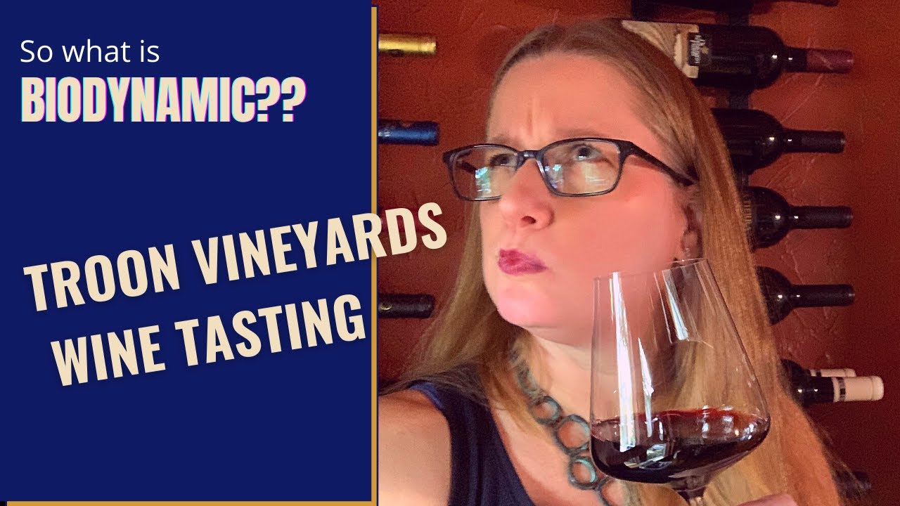 Biodynamic Wines Wine Tasting with Troon Vineyard in Oregon YouTube