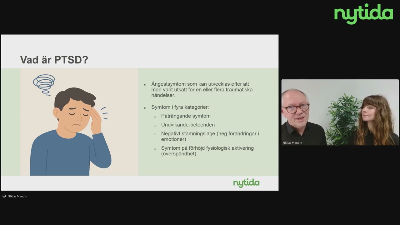 Webbinarium: Trauma – om svårigheter och behandling