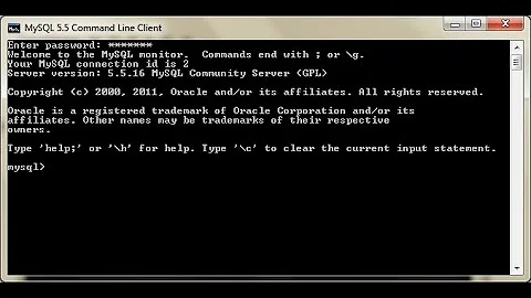 How to Download MySQL and install command line client on windows