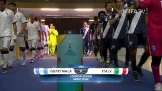 Guatemala v Italy | FIFA Futsal World Cup 2016 | Match Highlights