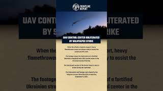 Russian Solntsepek Destroys Ukrainian Stronghold in Krasnoarmeysk
