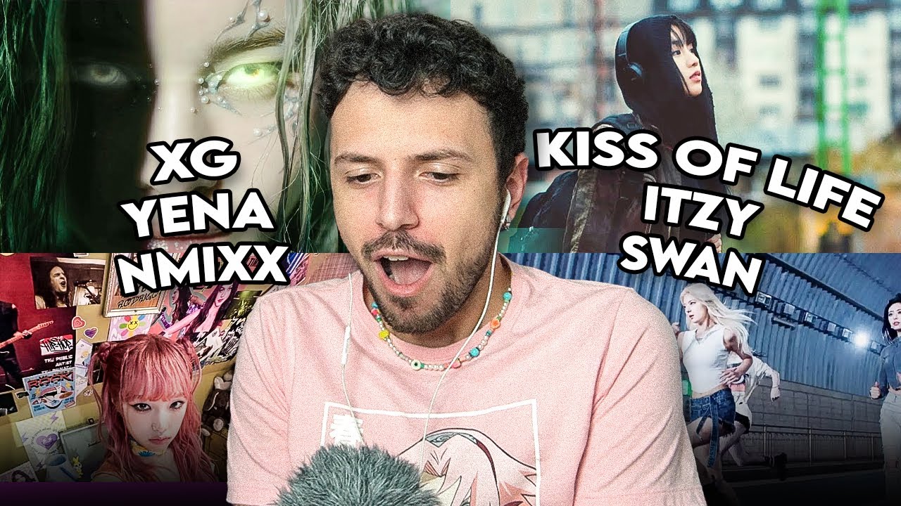 REAGINDO A XG, YENA, ITZY, NMIXX, KISS OF LIFE, LAPILLUS, SWAN E MAIS | ME ATUALIZANDO NO KPOP