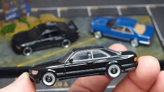 Diecast Rhino Model Mercedes Benz 560sec unboxing and Review! Diecast Hunting in Europe!