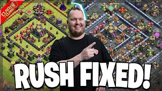 I UNRUSHED EVERY BUILDING on this RUSHED ACCOUNT! - Clash of Clans