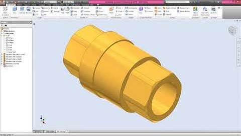 Ball Valve ||  Autodesk Inventor Tutorial