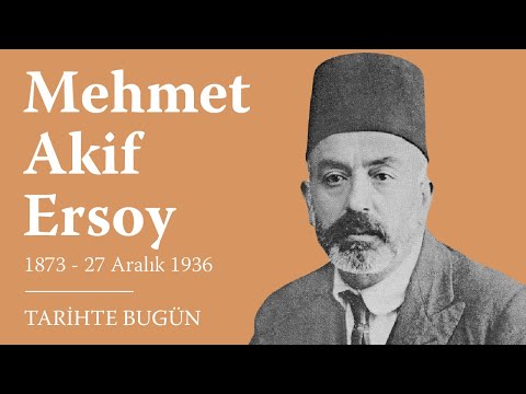 #TarihteBugün - Mehmet Akif Ersoy