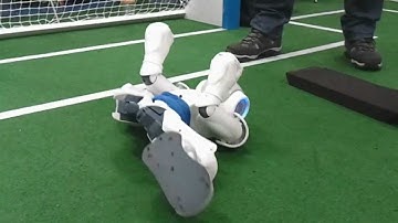 Nao stands up very fast (B-Human RoboCup Style)