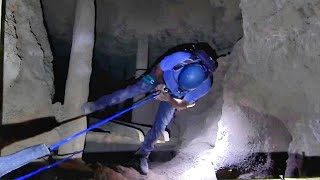 Underground Nevada: Crawling and Climbing Craziness, plus, Roping Down a Sketchy Shaft⛏️🔦🧗‍♀️