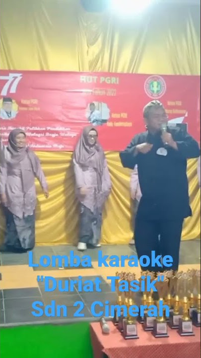 Lomba karaoke guru #guru #gurubelajardanberbagi #duriat #tasikmalaya #pgri #hutpgri