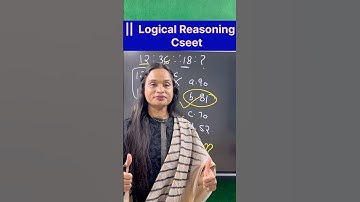 Cseet logical reasoning #commerceshorts #cseet #logicalreasoning #reasoning #cseetexam #cseet #cs