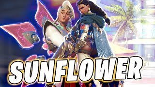 ILLARI + LIFEWEAVER 'SUNFLOWER' DUO IS OVERPOWERED  OVERWATCH 2 w/ @bogur