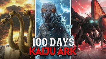 I Spent 100 Days In Kaiju ARK... Here