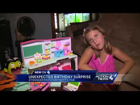 Happy birthday! Stranger picks up tab for 6-year-old girl's party at Applebee's