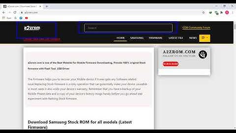 How To Download Samsung SM-T727 Galaxy Tab S5e Stock Firmware (Flash File) For Update Android Device