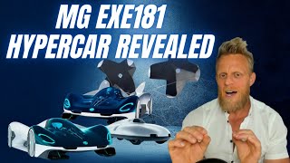 Electric MG EXE181 Hypercar plans to break the land speed record