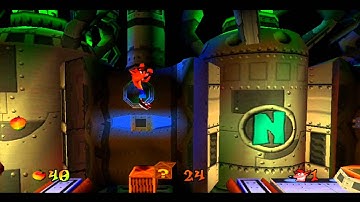 Walking Through Crash Bandicoot 2 Cortex Strikes Back part 34 Space out dude