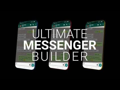Ultimate Messenger Builder AFTER EFFECTS Template Videohive 33221828