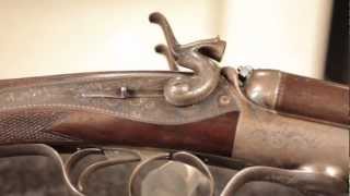 gunsmithing how to replace the ivory insert in a rear sight on an alexander henry double rifle