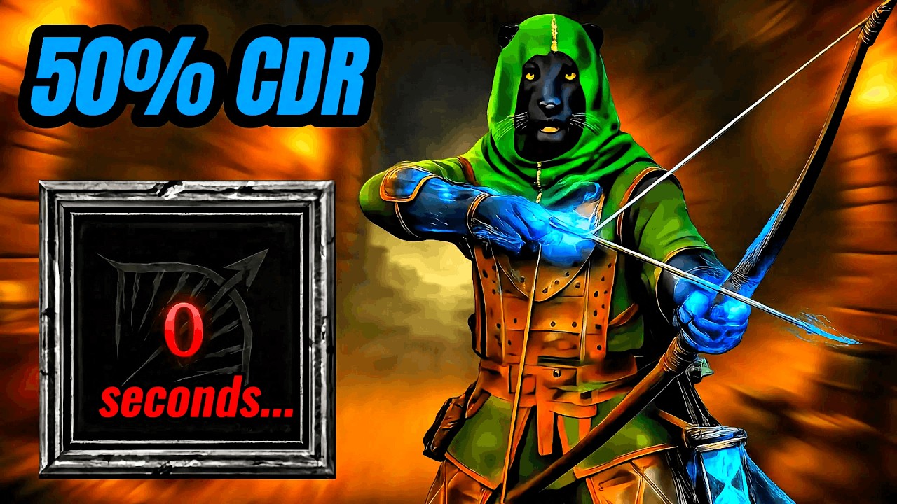 50% Cooldown Reduction Ranger is EVIL | Dark and Darker