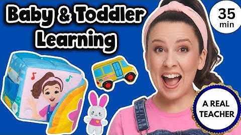 Preschool & Toddler Learning Video with Ms Rachel - Learn Shapes, Letters, Numbers, Colors & More