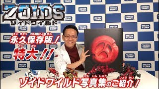 【ゾイドワイルドシリーズ】ゾイド巨大本「ZOIDSWILD The art of BATTLEFIELD」のご紹介！