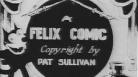 100 Years of FELIX THE CAT : 043 : Felix In The Bone Age (1922) Animated Cartoon