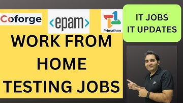 WFH Testing Jobs | Manual Testing| QA Jobs| Rd Automation Learning