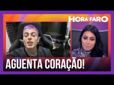 Mirella se emociona ao receber mensagens de carinho de pessoas queridas