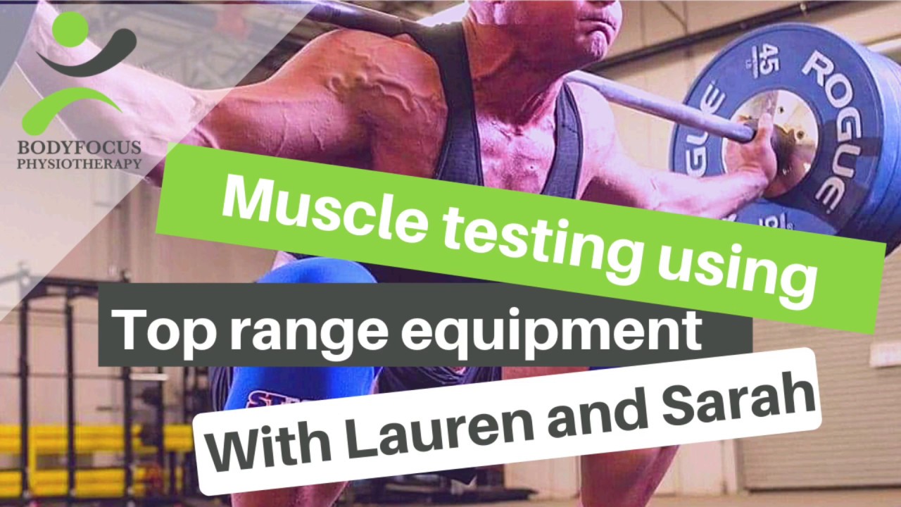 Hand held dynamometer for knee flexion and extension YouTube