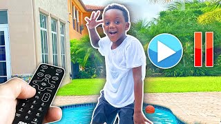 Can This Boy Survive A 24-Hour Pause Challenge?