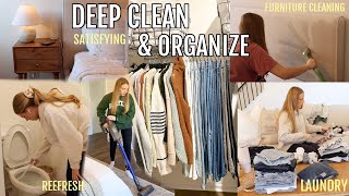major DEEP CLEAN WITH ME! *satisfying* + my fav products & cleaning tips!