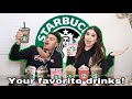 Trying Our Subscribers Favorite Holiday Drinks!!