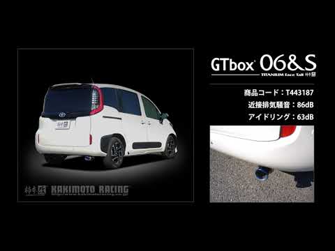 製品情報：GTbox 06&S ['10加速騒音規制対応モデル] T443187