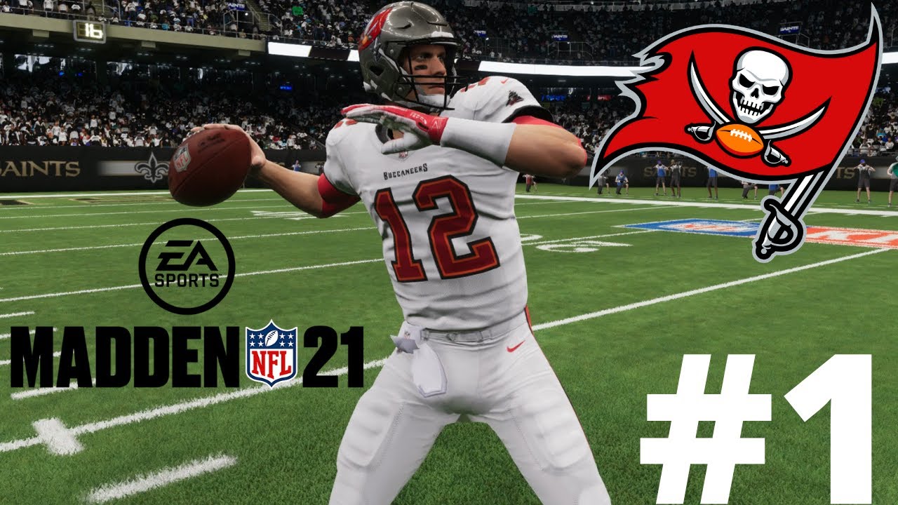 MADDEN 21 TOM BRADY TAMPA BAY BUCCANEERS FRANCHISE CAREER