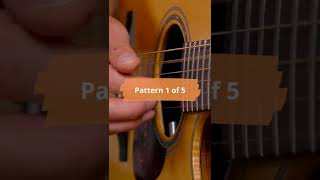 5 Fingerstyle Patterns You Need #Shorts
