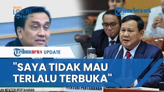 Momen Prabowo Dicecar Komisi I DPR Buka Data Pertahanan, Menhan: Saya Merasa Ditekan Maaf Tidak Akan