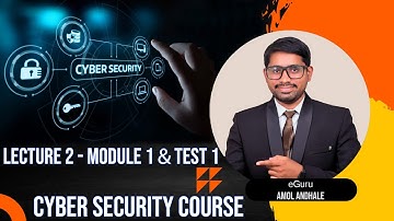 YCMOU Lecture 2 - Module 1 Explain & Test 1 Quiz Submit | Introduction to Cyber Security | YCMOU CSC