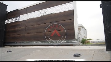 Aacess Automation Automatic Cantilever Sliding Gate NoWheels No Bottom Track Automatic Floating Gate